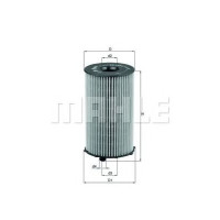 Filter ulja MAHLE OX 205/2D