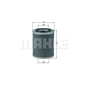 Filter za ulje MAHLE OX 20D