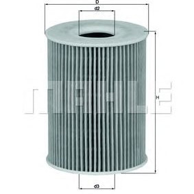 Filter ulja MAHLE OX 254D1