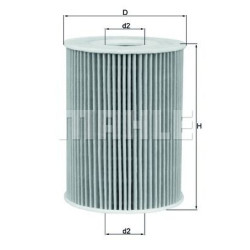 Filter za ulje MAHLE OX 254D5