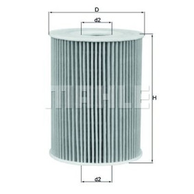 Filter za ulje MAHLE OX 254D5