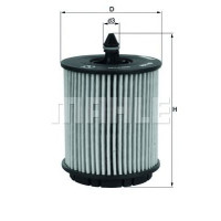 Filter ulja MAHLE OX 258D
