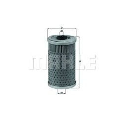 Filter za ulje MAHLE OX 34D