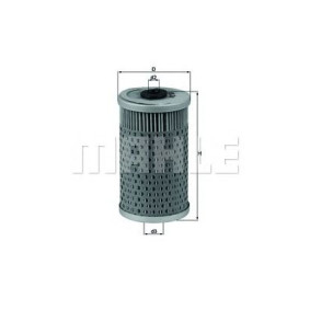 Filter za ulje MAHLE OX 34D
