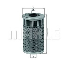 Filter ulja MAHLE OX 34D