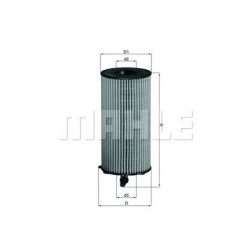 Filter za ulje MAHLE OX 354D