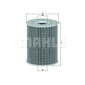 Filter za ulje MAHLE OX 355/3D