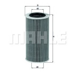 Filter za ulje MAHLE OX 370D1