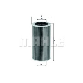 Filter za ulje MAHLE OX 370D1