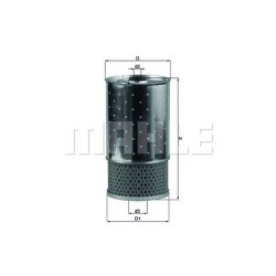 Filter za ulje MAHLE OX 38D