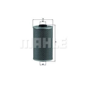 Filter za ulje MAHLE OX 40