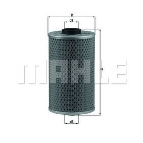 Filter ulja MAHLE OX 40
