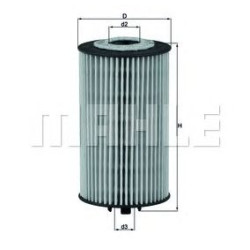 Filter za ulje MAHLE OX 401D