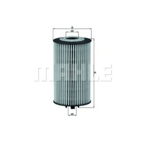 Filter za ulje MAHLE OX 401D