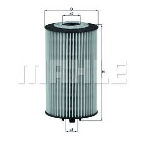 Filter za ulje MAHLE OX 401D