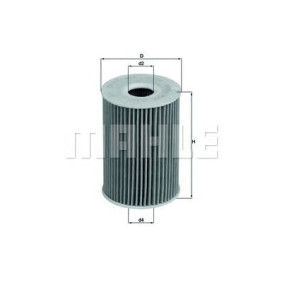 Filter za ulje MAHLE OX 415D