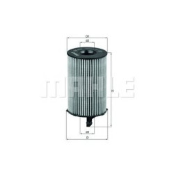 Filter za ulje MAHLE OX 420D
