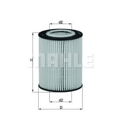 Filter za ulje MAHLE OX 433D