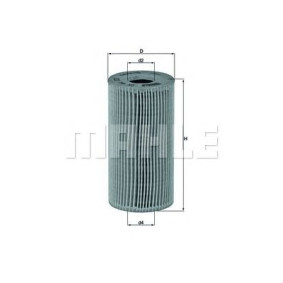 Filter za ulje MAHLE OX 441D