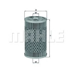 Filter ulja MAHLE OX 47D