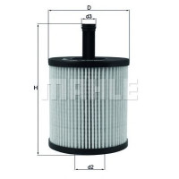 Filter ulja MAHLE OX 556D