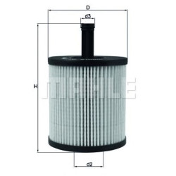 Filter za ulje MAHLE OX 556D