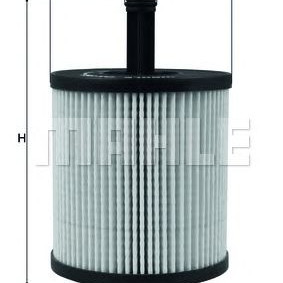Filter ulja MAHLE OX 556D