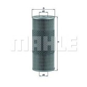 Filter ulja MAHLE OX 56