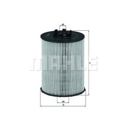 Filter za ulje MAHLE OX 636D