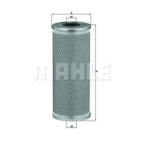 Filter za ulje MAHLE OX 72D