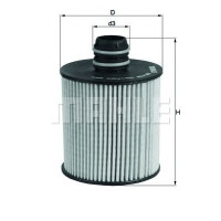 Filter ulja MAHLE OX 779D