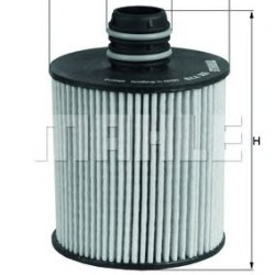 Filter za ulje MAHLE OX 779D