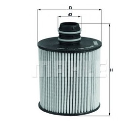 Filter za ulje MAHLE OX 779D