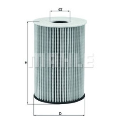 Filter za ulje MAHLE OX 787D