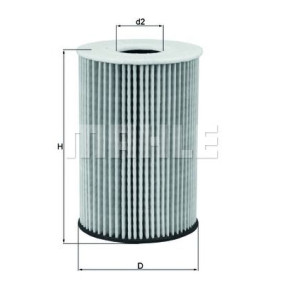 Filter za ulje MAHLE OX 787D
