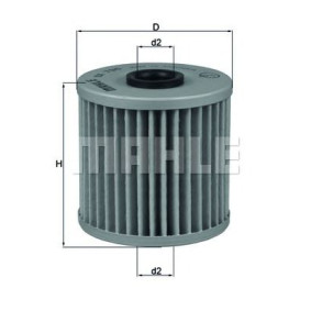 Filter za ulje MAHLE OX 796