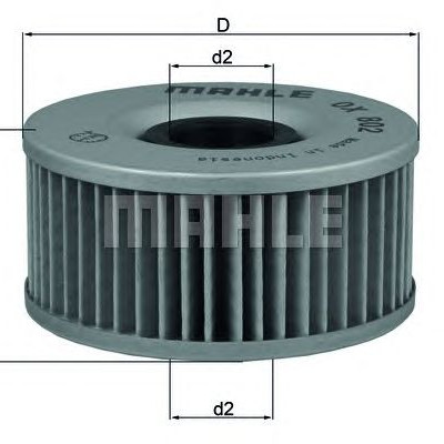 Filter ulja MAHLE OX 802