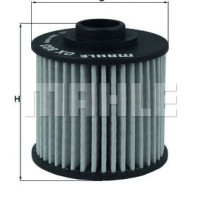 Filter ulja MAHLE OX 803