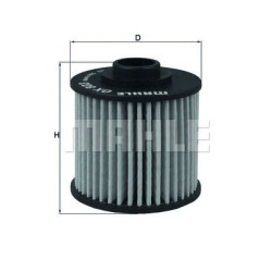 Filter za ulje MAHLE OX 803
