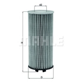 Filter za ulje MAHLE OX 815D