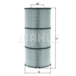 Filter za ulje MAHLE OX 832D