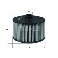 Filter ulja MAHLE OX 968D