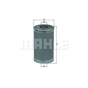 Filter za ulje MAHLE OX 96D