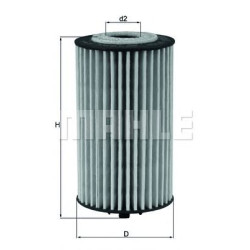 Filter za ulje MAHLE OX 978D