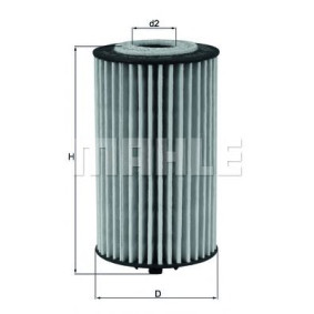 Filter za ulje MAHLE OX 978D