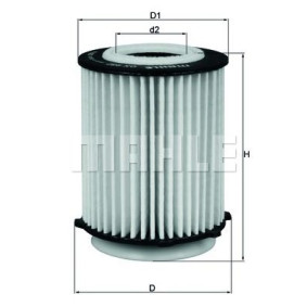 Filter za ulje MAHLE OX 982D