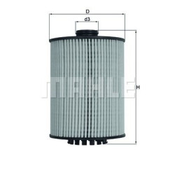 Filter za ulje MAHLE OX 983D