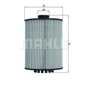 Filter za ulje MAHLE OX 983D
