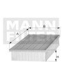 Filter zraka MANN-FILTER C 21 014