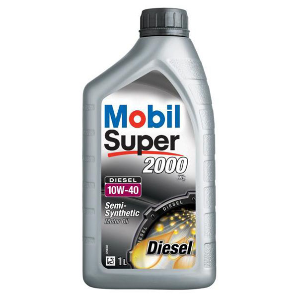 MOBIL SUPER 2000 X1 DIESEL 10W-40, 1L